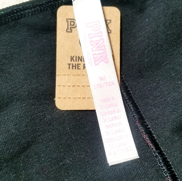 Victoria's Secret PINK Cherry Logo Cheekster Tanga Strappy Panty NWT - Picture 5 of 9